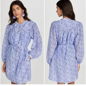 Xirena The Bellamy Dress Willow Blue Size Medium